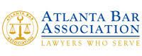 Logo Recognizing Rechtman & Spevak's affiliation with Alanta Bar Association